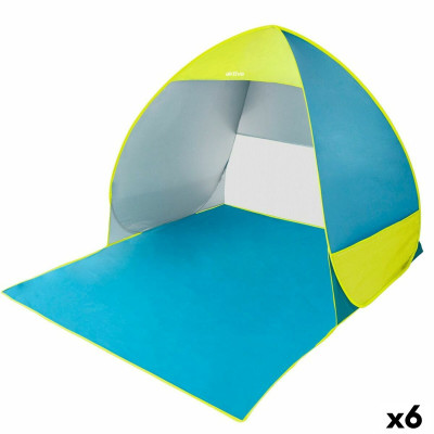 Beach Windscreen Aktive Blue Green Polyester 160 x 110 x 140 cm