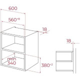 Microwave with Grill Teka MSEG825FI   25L 25 L