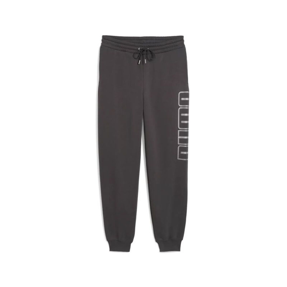 Long Sports Trousers Puma Maximal Metallic Swe Grey Men
