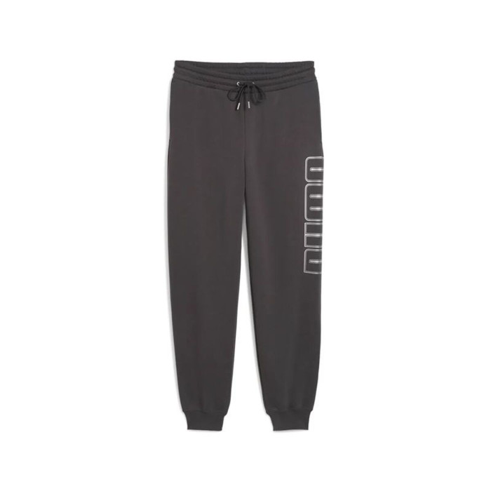 Long Sports Trousers Puma Maximal Metallic Swe Grey Men