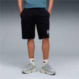 Men's Sports Shorts Puma Essentials Logo Lab Black
