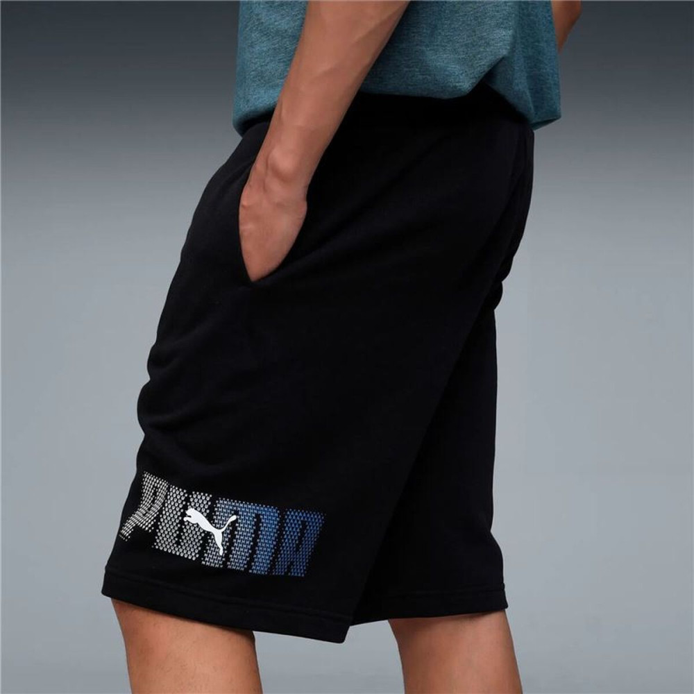 Men's Sports Shorts Puma Essentials Logo Lab Black