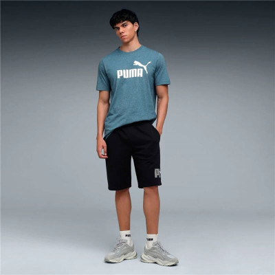 Men's Sports Shorts Puma Essentials Logo Lab Black