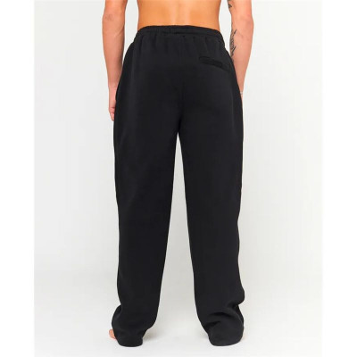 Long Sports Trousers Rip Curl Stapler Trackpant Black Men