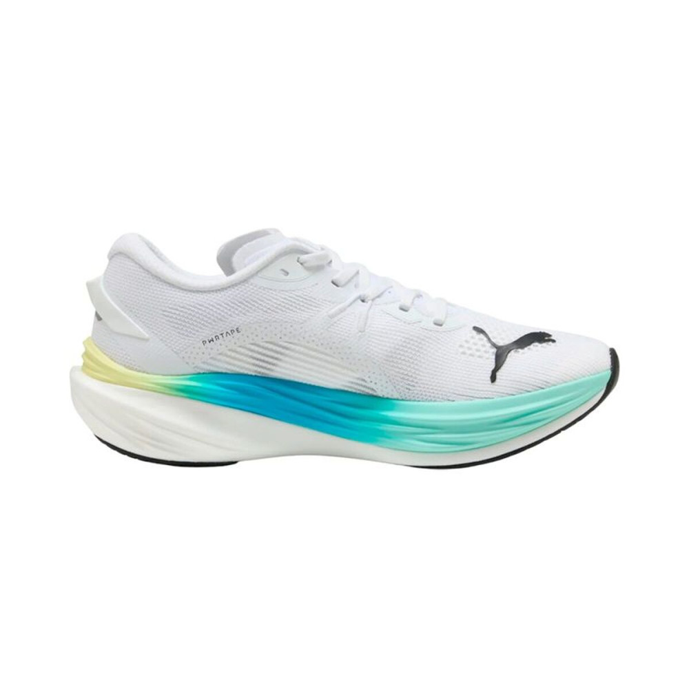 Running Shoes for Adults Puma Deviate Nitro 3 White