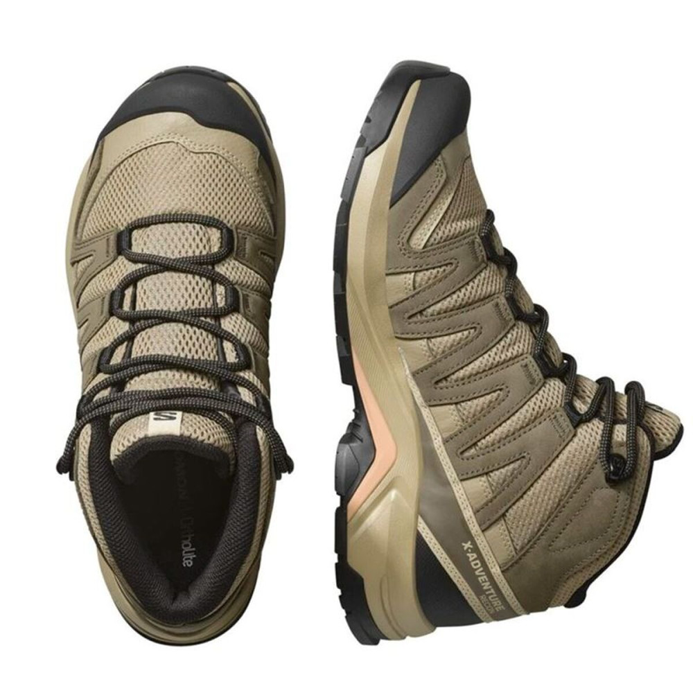 Hiking Boots Salomon X-Adventure Recon Mid Light brown