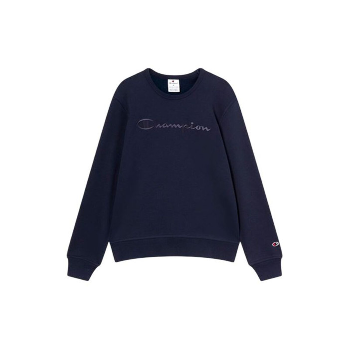 Men’s Sweatshirt without Hood Champion Icons Tonal Navy Blue