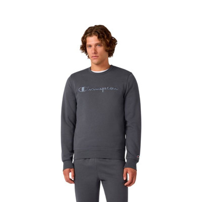 Men’s Sweatshirt without Hood Champion Icons Tonal Dark grey