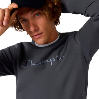 Men’s Sweatshirt without Hood Champion Icons Tonal Dark grey
