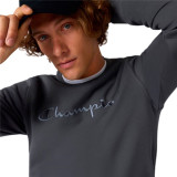 Men’s Sweatshirt without Hood Champion Icons Tonal Dark grey
