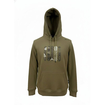 Men’s Hoodie Joluvi Cotton Snowboard Military green
