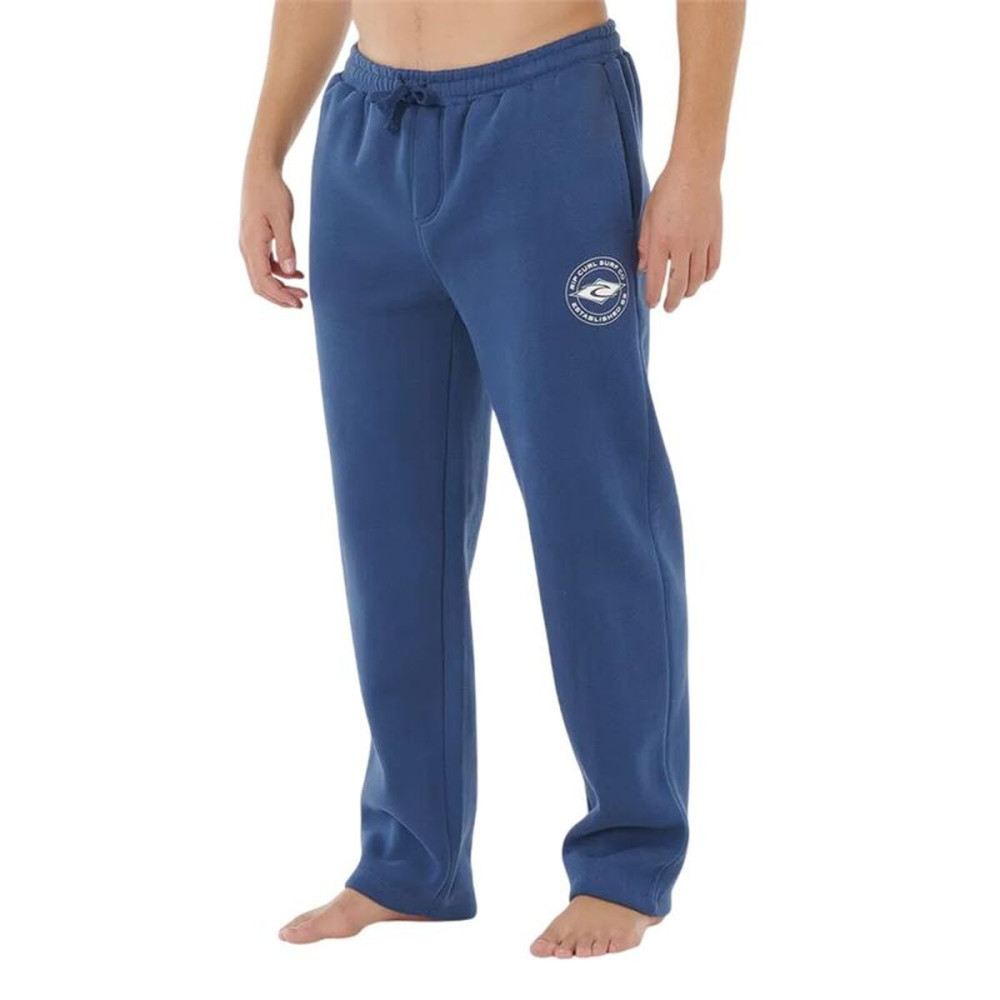 Long Sports Trousers Rip Curl Stapler Trackpant Blue Men