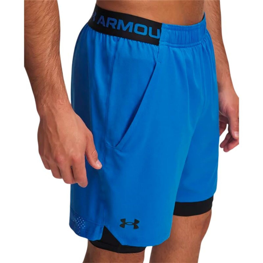 Men's Sports Shorts Under Armour Vanish Woven Blue