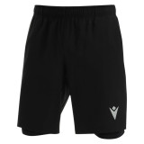 Men's Sports Shorts Macron Cb Matias Double Black