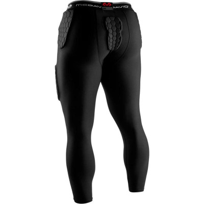 Sports Leggings for Men McDavid MC David Hex Thudd 5-Pad Black