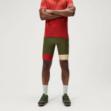 Sports Leggings for Men Endura Loop Waist Olive