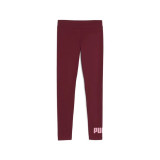 Sports Leggings for Children Puma Essentials 2 Dark Red