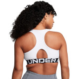 Sports Bra Under Armour Hg Mid Branded White