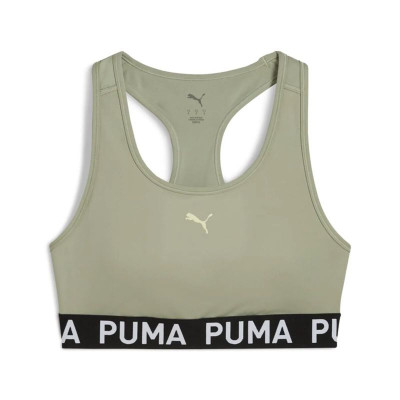 Sports Bra Puma 4Keeps Elastic Olive