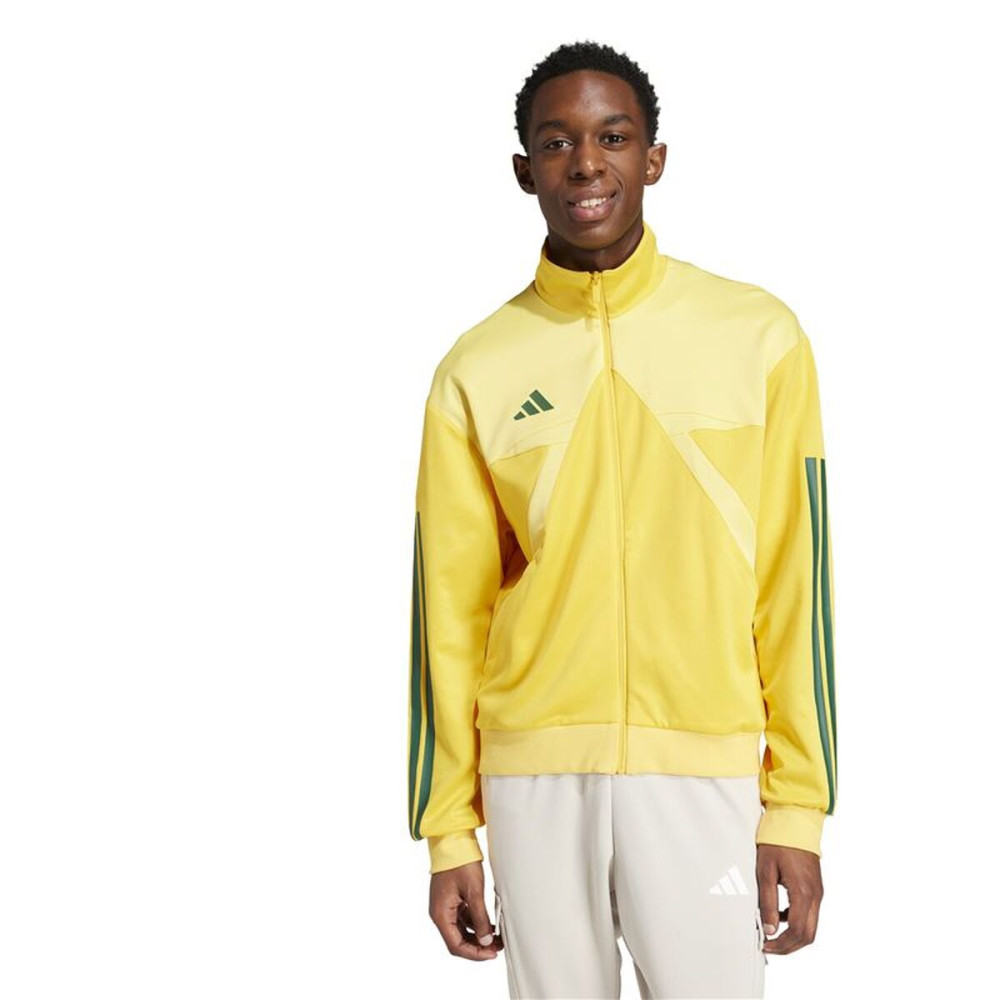 Men's Sports Jacket Adidas Tiro Cb_Np Tt Yellow