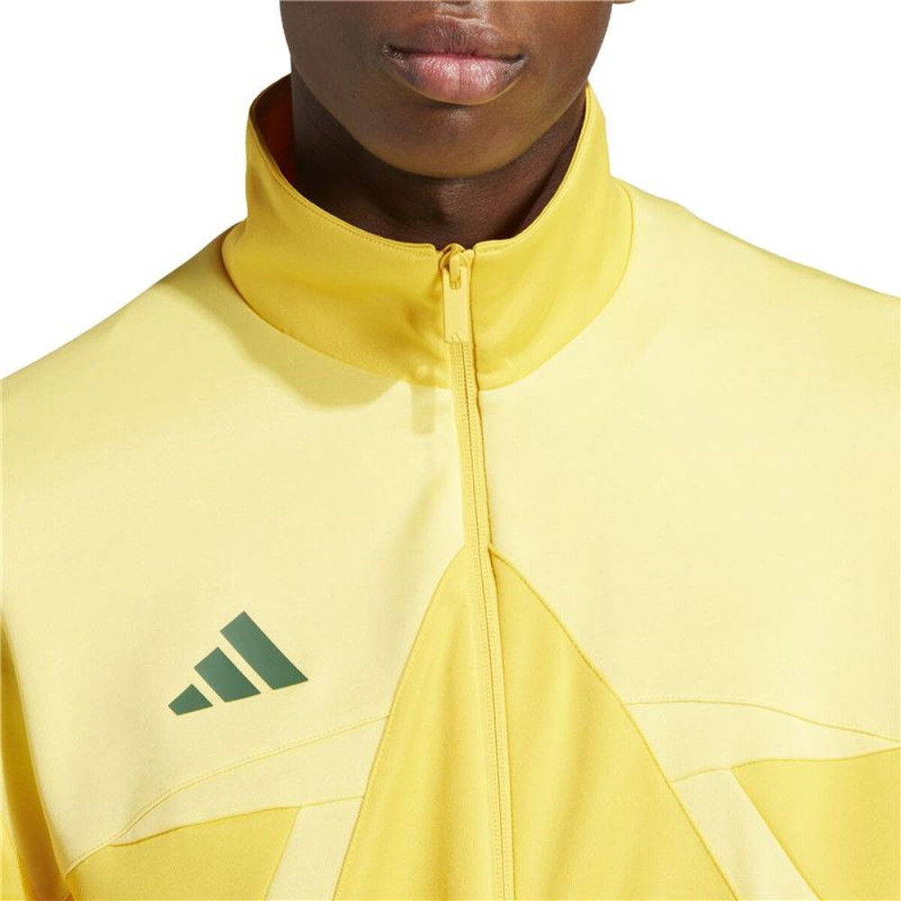 Men's Sports Jacket Adidas Tiro Cb_Np Tt Yellow