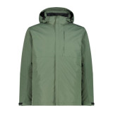 Men's Sports Jacket Campagnolo Man Zip Detachable Inn Blue