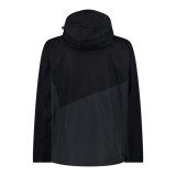 Men's Sports Jacket Campagnolo Man Zip Detachable Inn Black