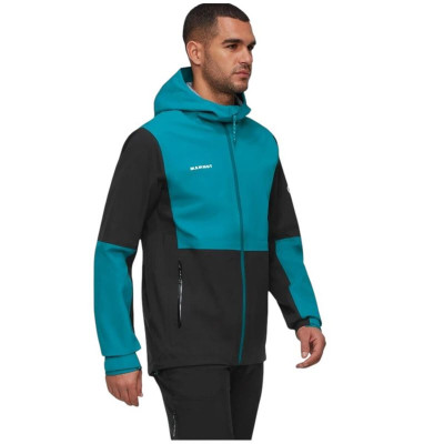 Men's Sports Jacket Mammut Linard Guide Hs Blue