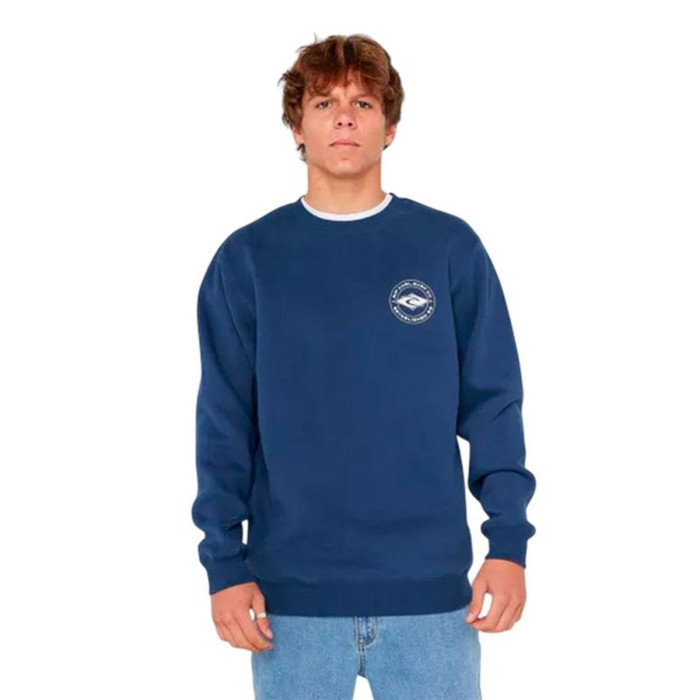 Men’s Sweatshirt without Hood Rip Curl Staple Crew Blue Navy Blue