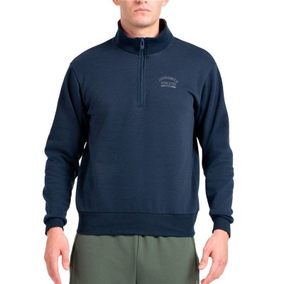 Men’s Sweatshirt without Hood John Smith Fulu 004 Blue Navy Blue