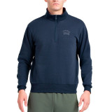Men’s Sweatshirt without Hood John Smith Fulu 004 Blue Navy Blue