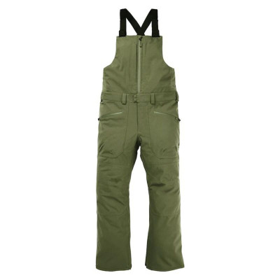 Ski Trousers Burton Reserve Bib Green Men