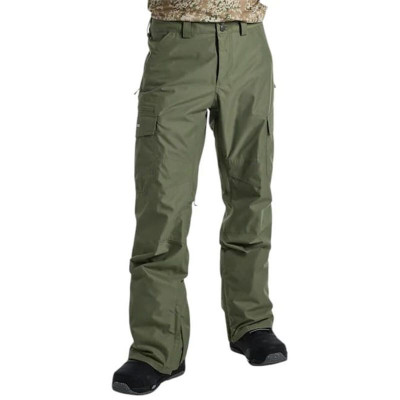 Ski Trousers Burton Cargo Regular Forest Green Olive Men
