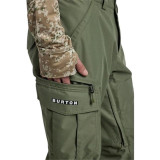 Ski Trousers Burton Cargo Regular Forest Green Olive Men