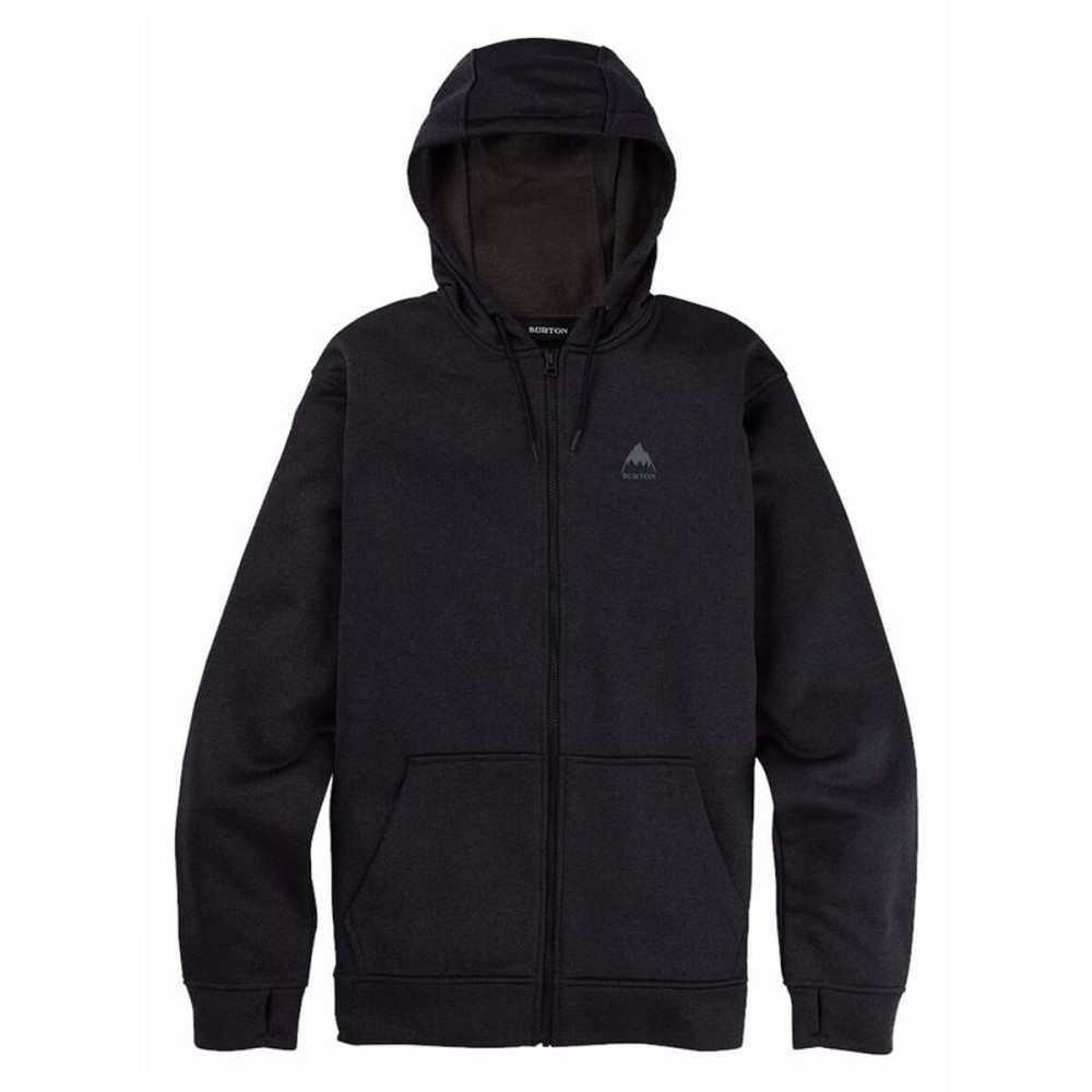 Men’s Hoodie Burton Oak Full-Zip Black