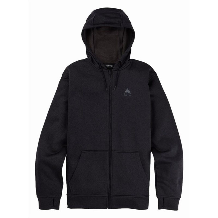 Men’s Hoodie Burton Oak Full-Zip Black