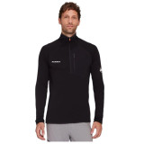 Men's Sports Jacket Mammut Aenergy Light Ml Half Zip Pull Black
