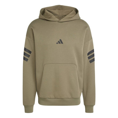 Men’s Hoodie Adidas Future Icons 3stripes Brown Green