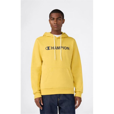 Men’s Hoodie Champion Graphic Shop Yellow