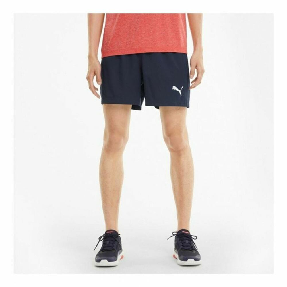 Adult Trousers Puma Active Woven M Dark blue