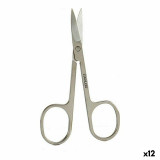 Nail Scissors Berilo Silver Steel 8,5 x 0,7 x 4 cm 0,7 x 14 x 8 cm (12 Units)