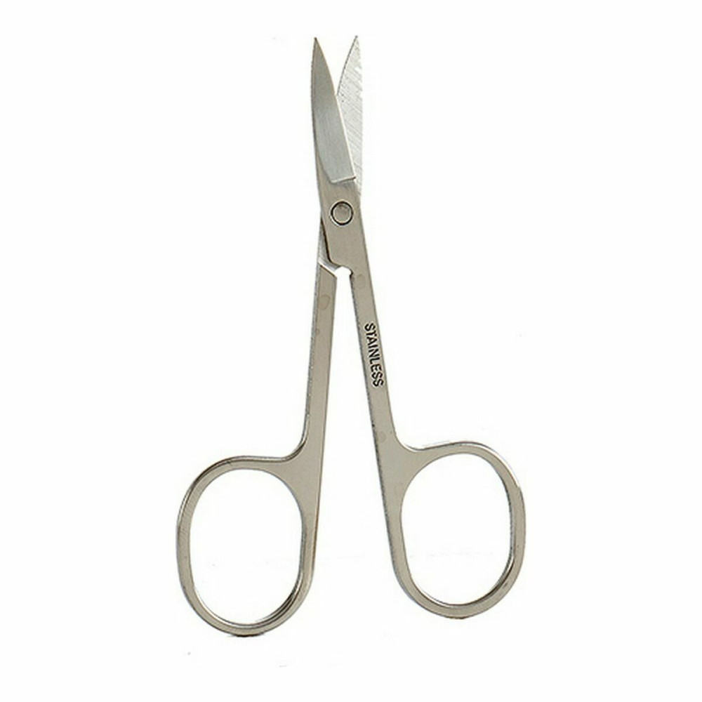 Nail Scissors Berilo Silver Steel 8,5 x 0,7 x 4 cm 0,7 x 14 x 8 cm (12 Units)