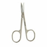 Nail Scissors Berilo Silver Steel 8,5 x 0,7 x 4 cm 0,7 x 14 x 8 cm (12 Units)