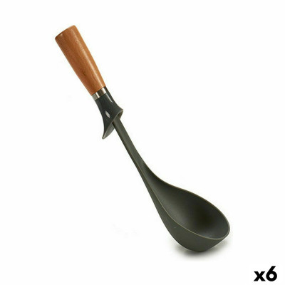Ladle Brown Grey 11 x 33 x 8,5 cm (6 Units)
