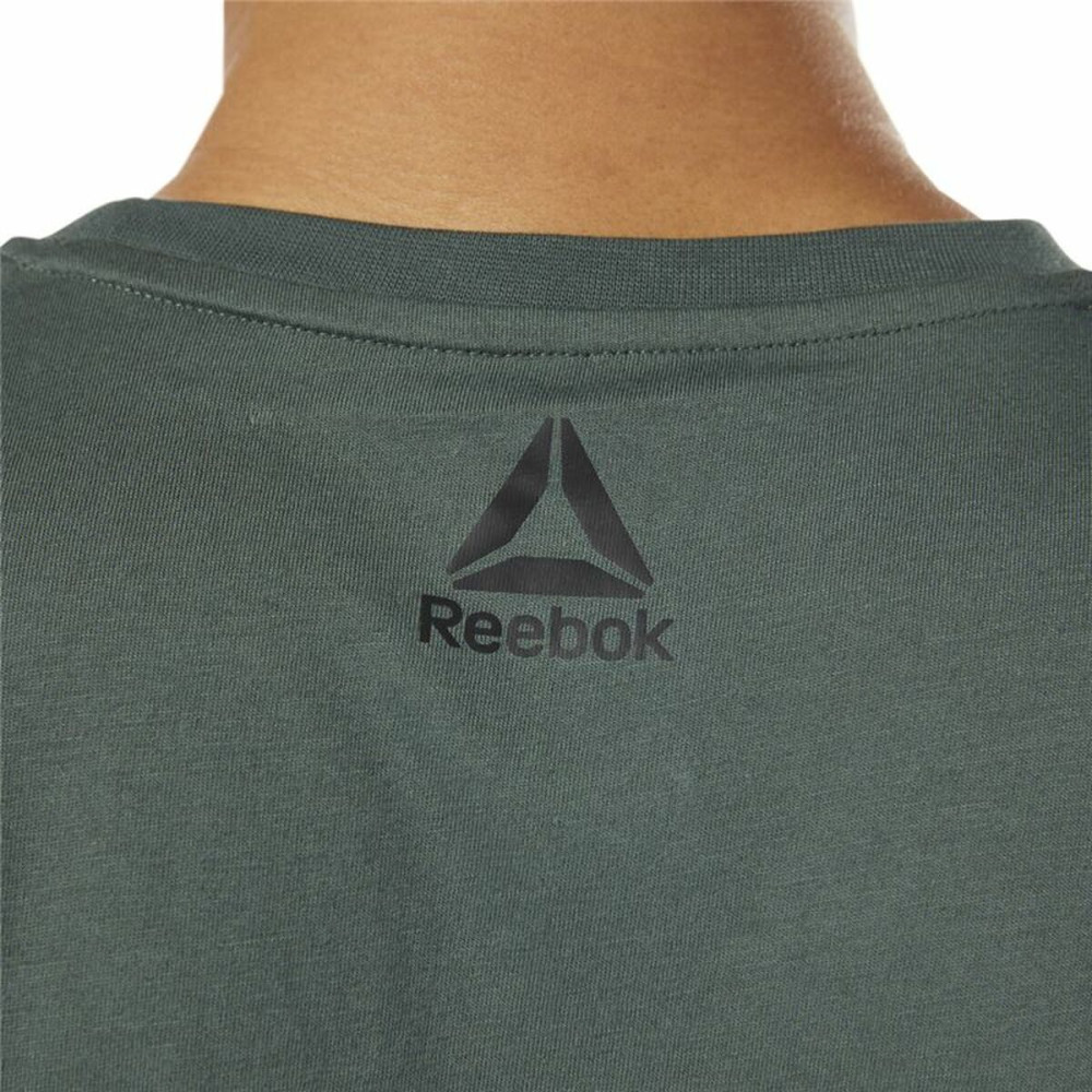 Men’s Short Sleeve T-Shirt Reebok Essentials  Green