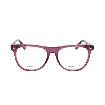 Unisex' Spectacle frame Bottega Veneta BV282367 Red Burgundy ø 54 mm