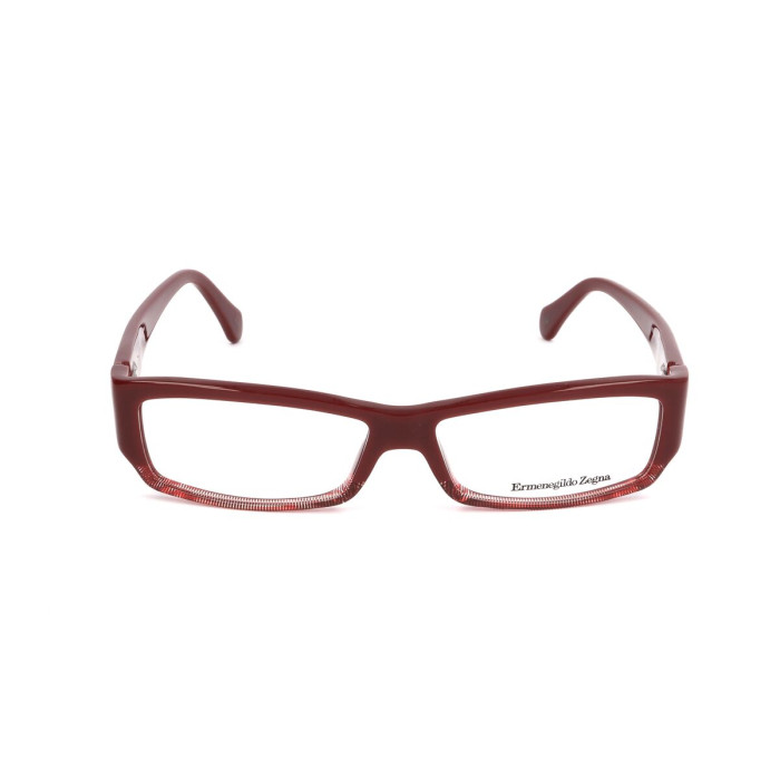 Unisex' Spectacle frame Ermenegildo Zegna VZ353609M8 Red Ø 55 mm
