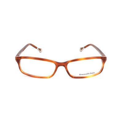 Unisex' Spectacle frame Ermenegildo Zegna VZ35380711 Brown ø 56 mm