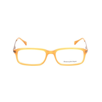 Men' Spectacle frame Ermenegildo Zegna VZ351906DS Yellow Ø 53 mm