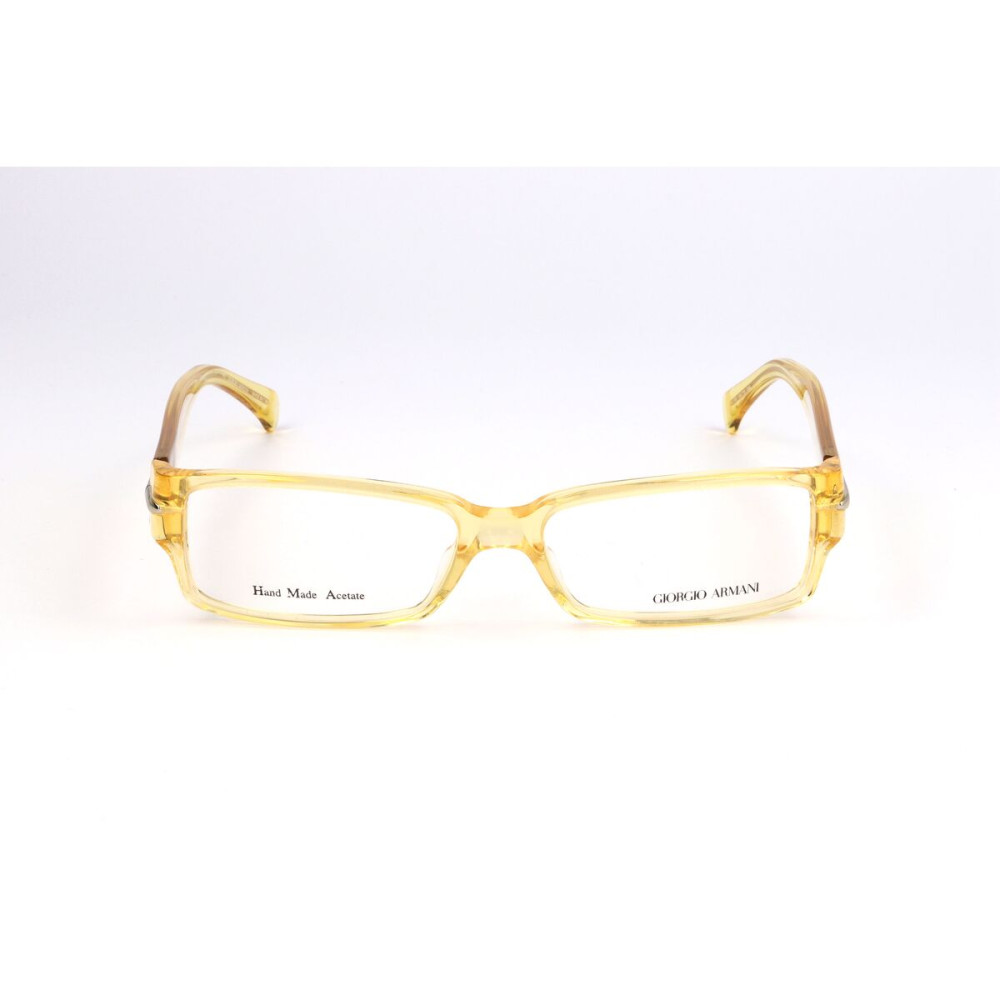 Men' Spectacle frame Armani GA713FRF Yellow Ø 53 mm